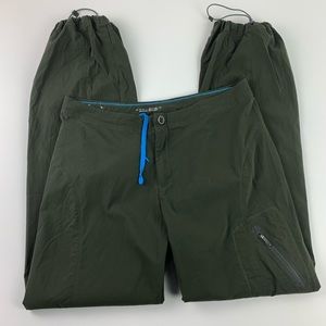 Columbia Green Omni Shield Womens 12 Pants Nylon